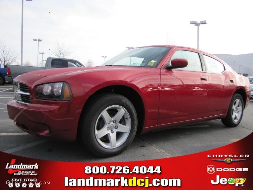 Inferno Red Crystal Pearl Dodge Charger