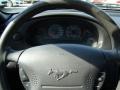 2001 Mineral Grey Metallic Ford Mustang V6 Convertible  photo #19