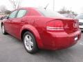 2010 Inferno Red Crystal Pearl Dodge Avenger Express  photo #2