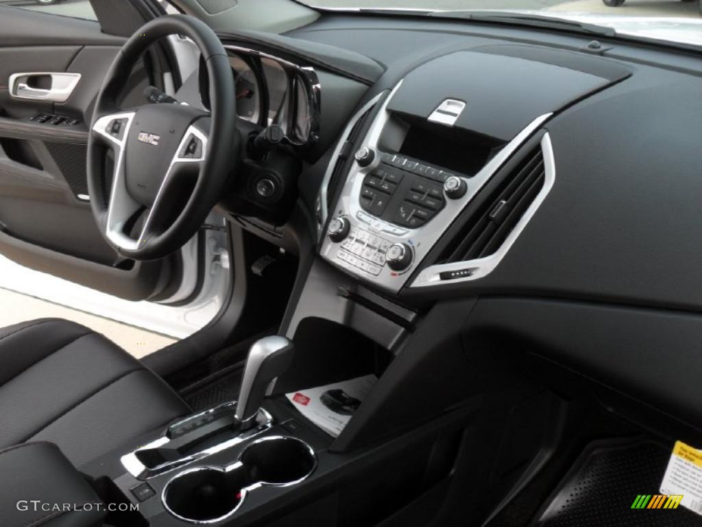 Jet Black Interior 2011 GMC Terrain SLT Photo #43460644