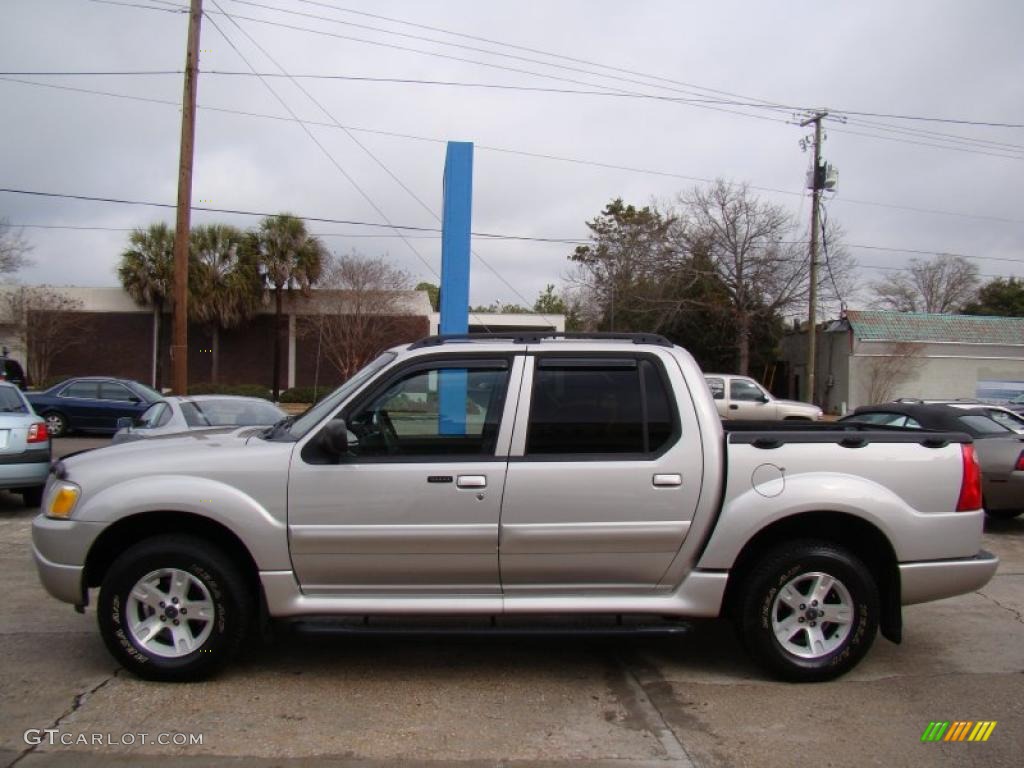 Silver Birch Metallic 2005 Ford Explorer Sport Trac XLT 4x4 Exterior Photo #43461340