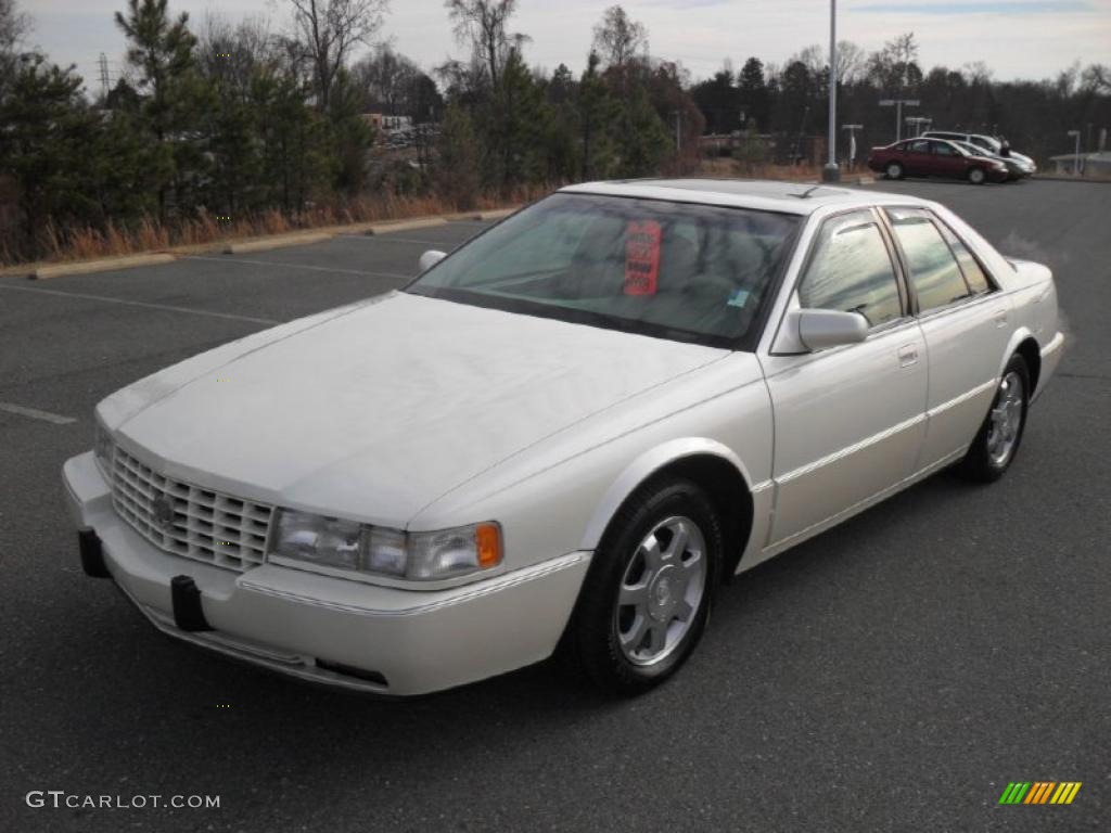 White Cadillac Seville