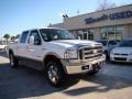 2007 Oxford White Clearcoat Ford F250 Super Duty King Ranch Crew Cab 4x4  photo #2