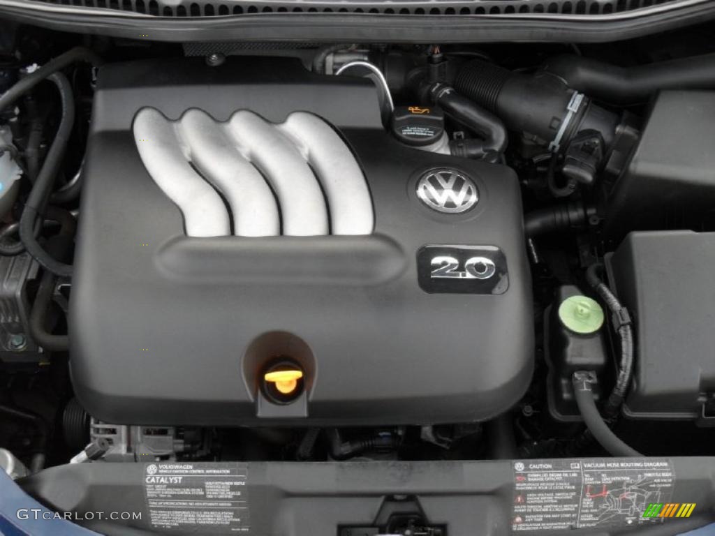 2005 Volkswagen New Beetle GL Coupe 2.0 Liter SOHC 8-Valve 4 Cylinder Engine Photo #43462252