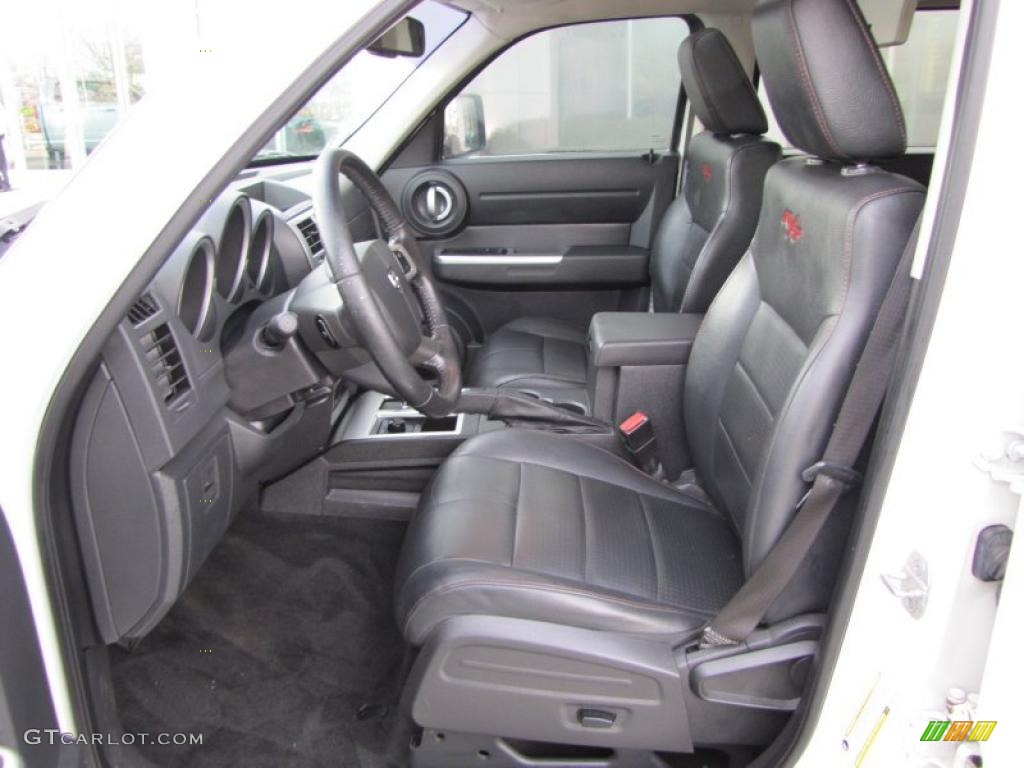 Dark Slate Gray Interior 2008 Dodge Nitro R/T 4x4 Photo #43462896