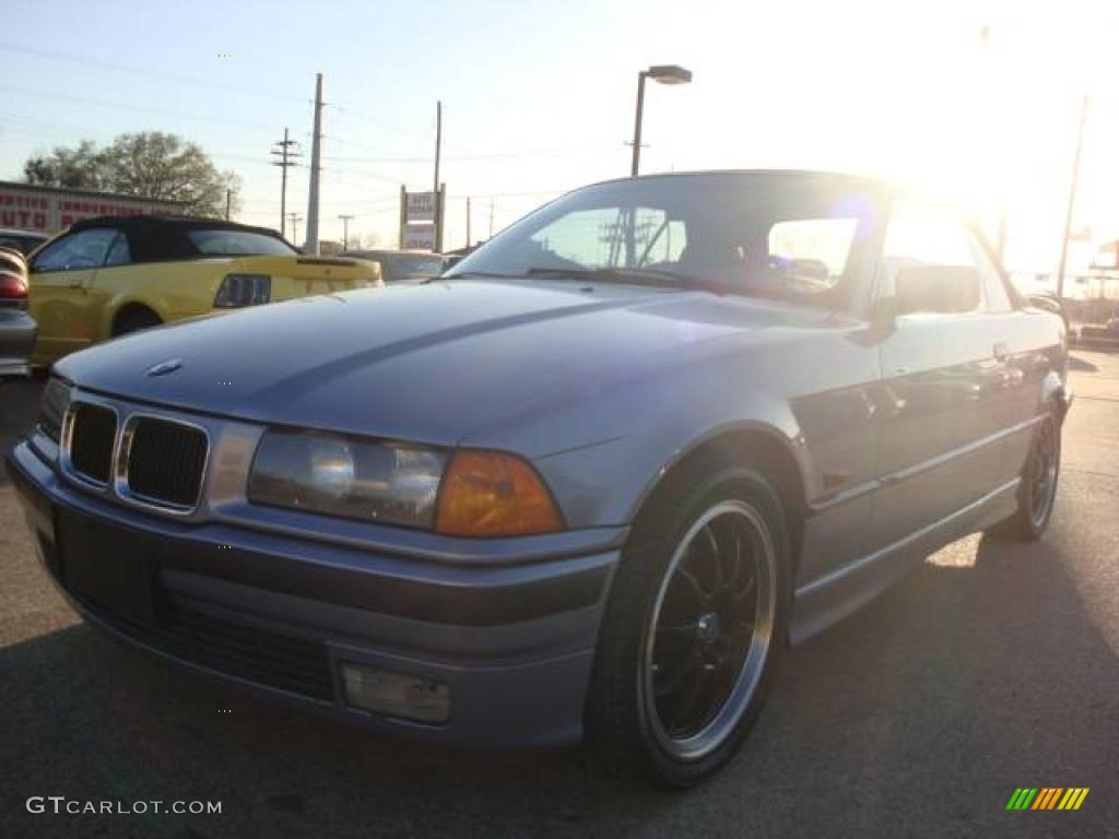 1996 3 Series 328i Convertible - Alaska Blue Metallic / Black photo #6