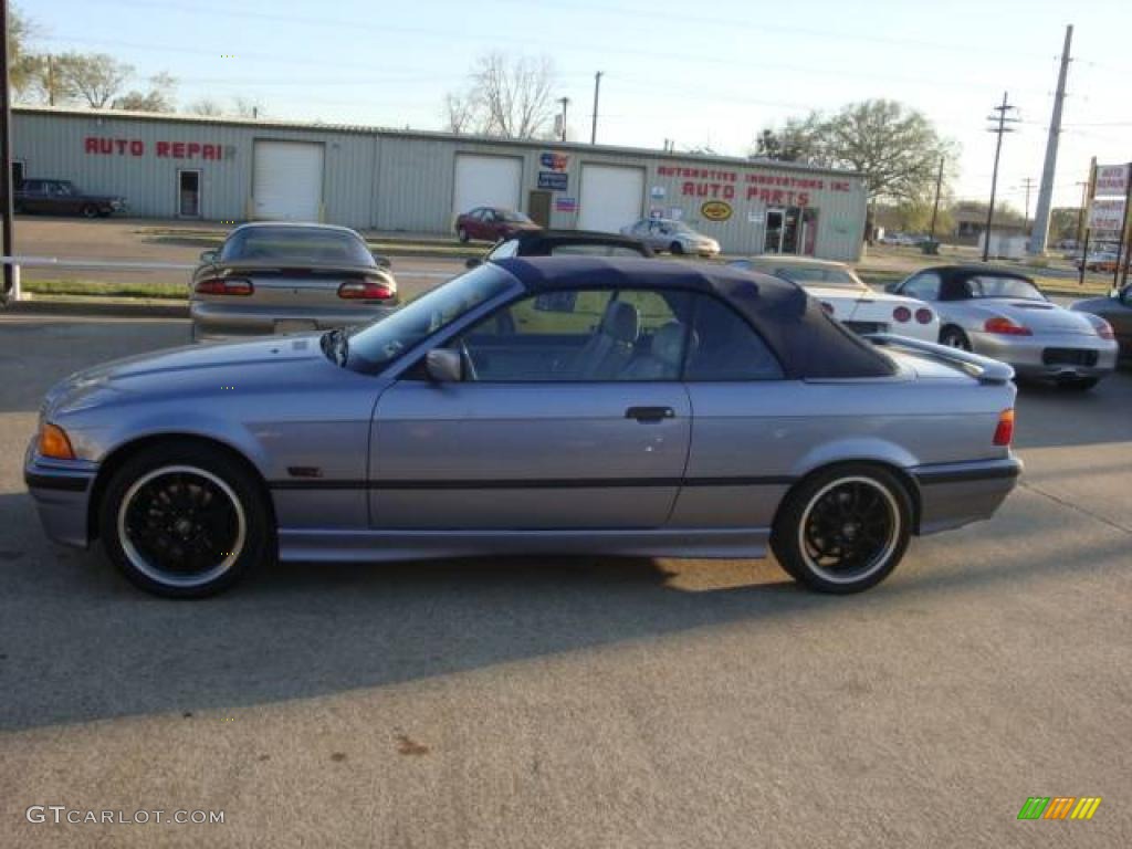 1996 3 Series 328i Convertible - Alaska Blue Metallic / Black photo #7