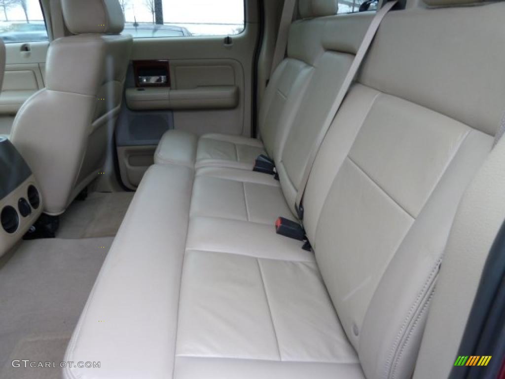 2006 F150 XLT SuperCrew 4x4 - Dark Toreador Red Metallic / Tan photo #9