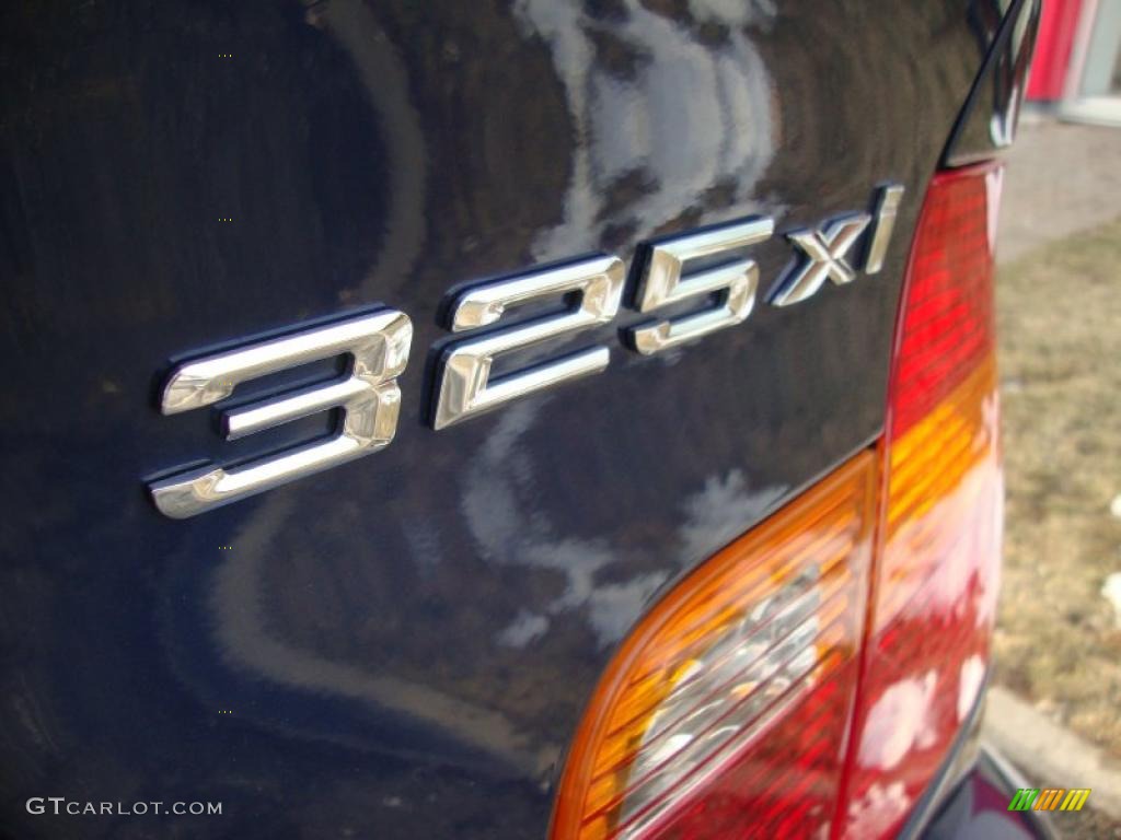 2005 3 Series 325xi Sedan - Orient Blue Metallic / Sand photo #6