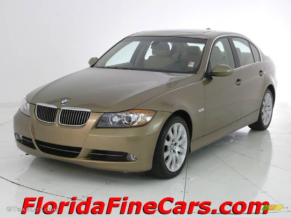 2006 3 Series 330i Sedan - Sonora Metallic / Beige photo #1