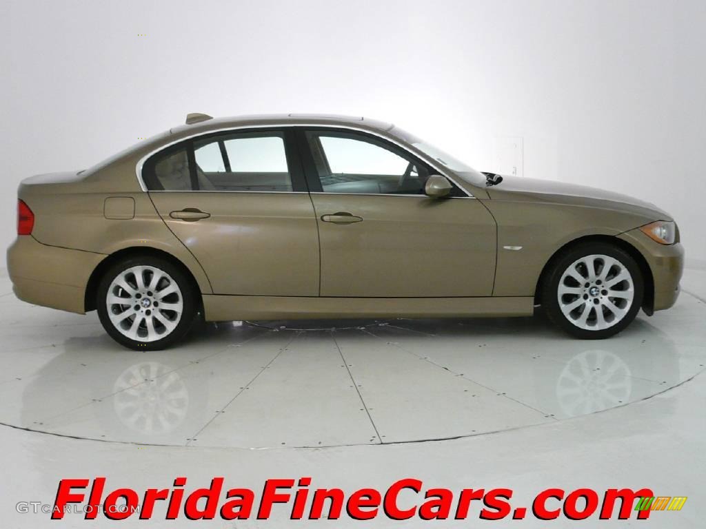 2006 3 Series 330i Sedan - Sonora Metallic / Beige photo #4