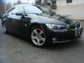 2007 Jet Black BMW 3 Series 328xi Coupe  photo #2