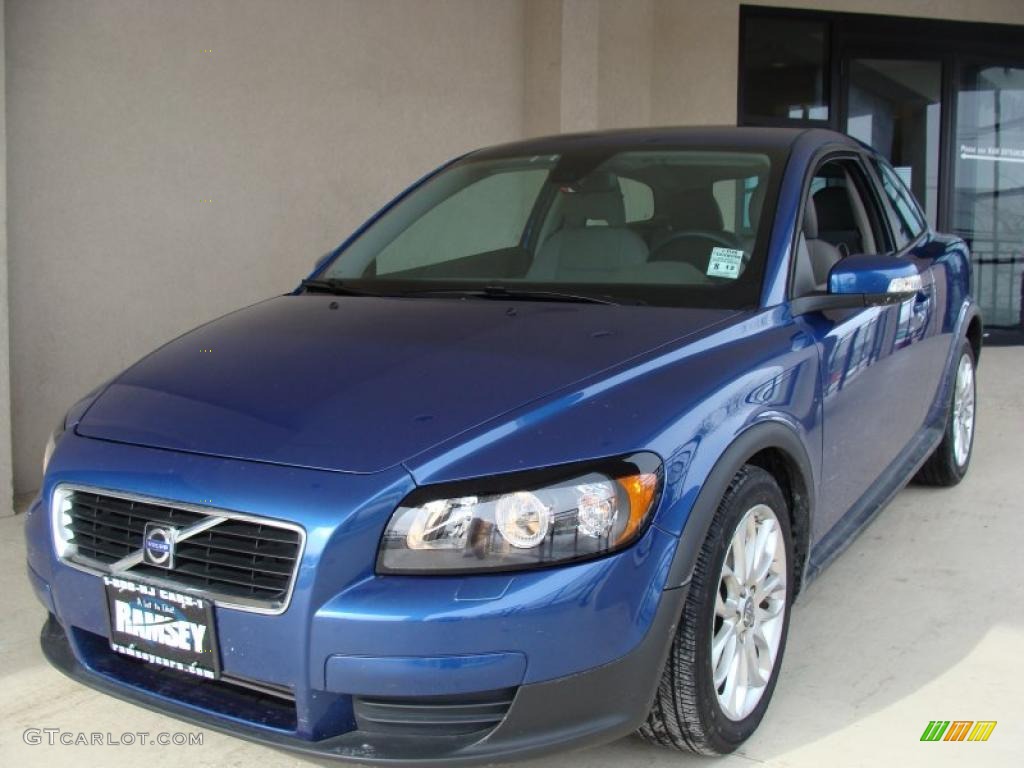 2008 C30 T5 Version 1.0 - Brilliant Blue Pearl / Quartz photo #1