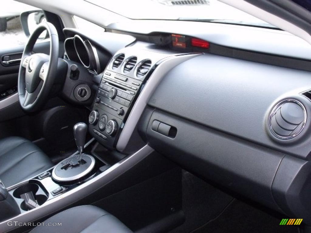 2010 Mazda CX-7 s Grand Touring AWD Black Dashboard Photo #43467906
