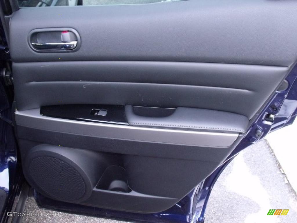 2010 Mazda CX-7 s Grand Touring AWD Black Door Panel Photo #43467950