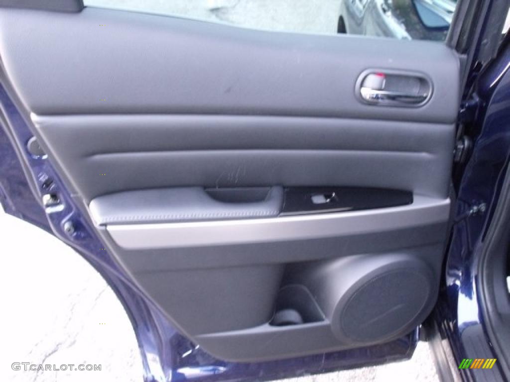 2010 Mazda CX-7 s Grand Touring AWD Black Door Panel Photo #43468030