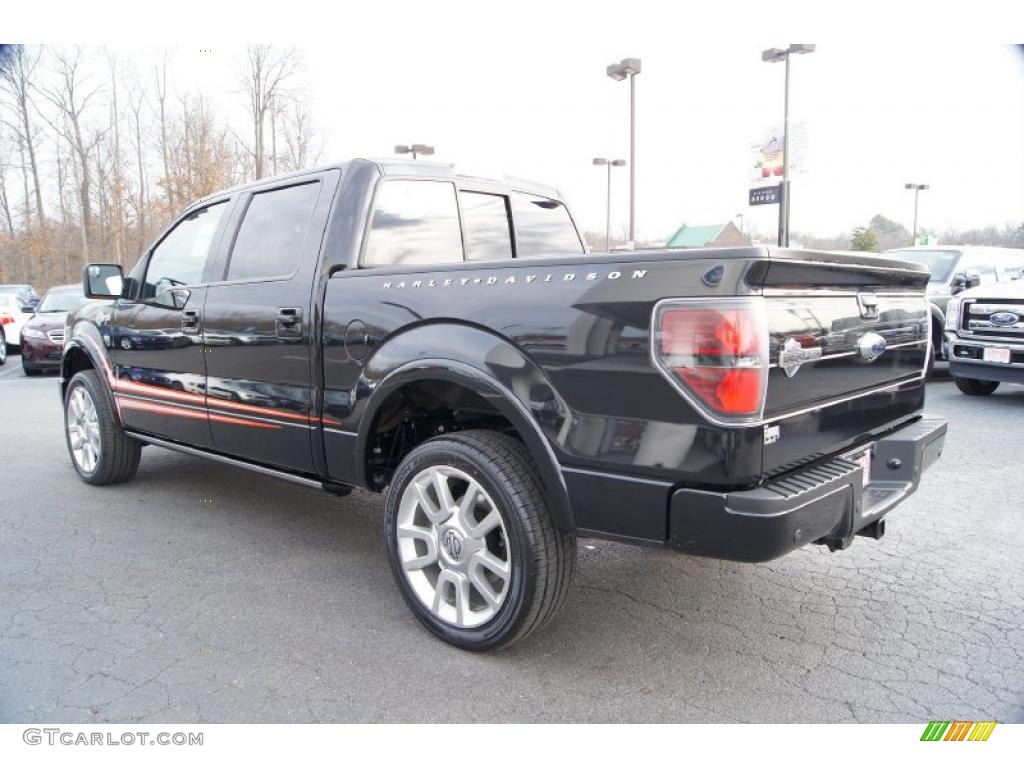 Tuxedo Black Metallic 2011 Ford F150 Harley-Davidson SuperCrew 4x4 Exterior Photo #43473478