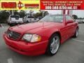 2001 Magma Red Mercedes-Benz SL 500 Roadster  photo #1