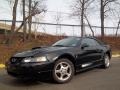 2003 Black Ford Mustang V6 Coupe  photo #1
