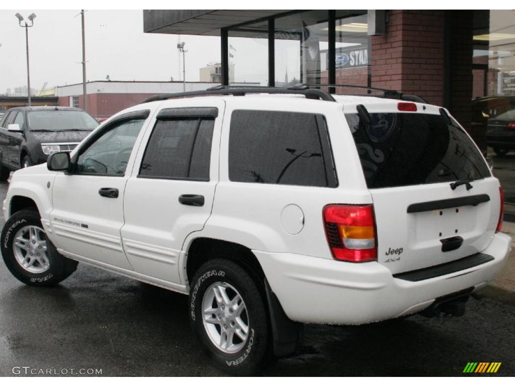 2004 Grand Cherokee Laredo 4x4 - Stone White / Dark Slate Gray photo #8