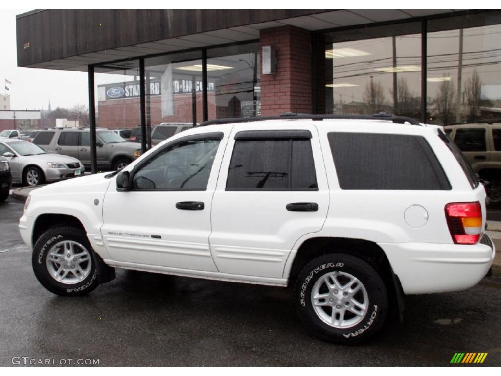 2004 Grand Cherokee Laredo 4x4 - Stone White / Dark Slate Gray photo #10