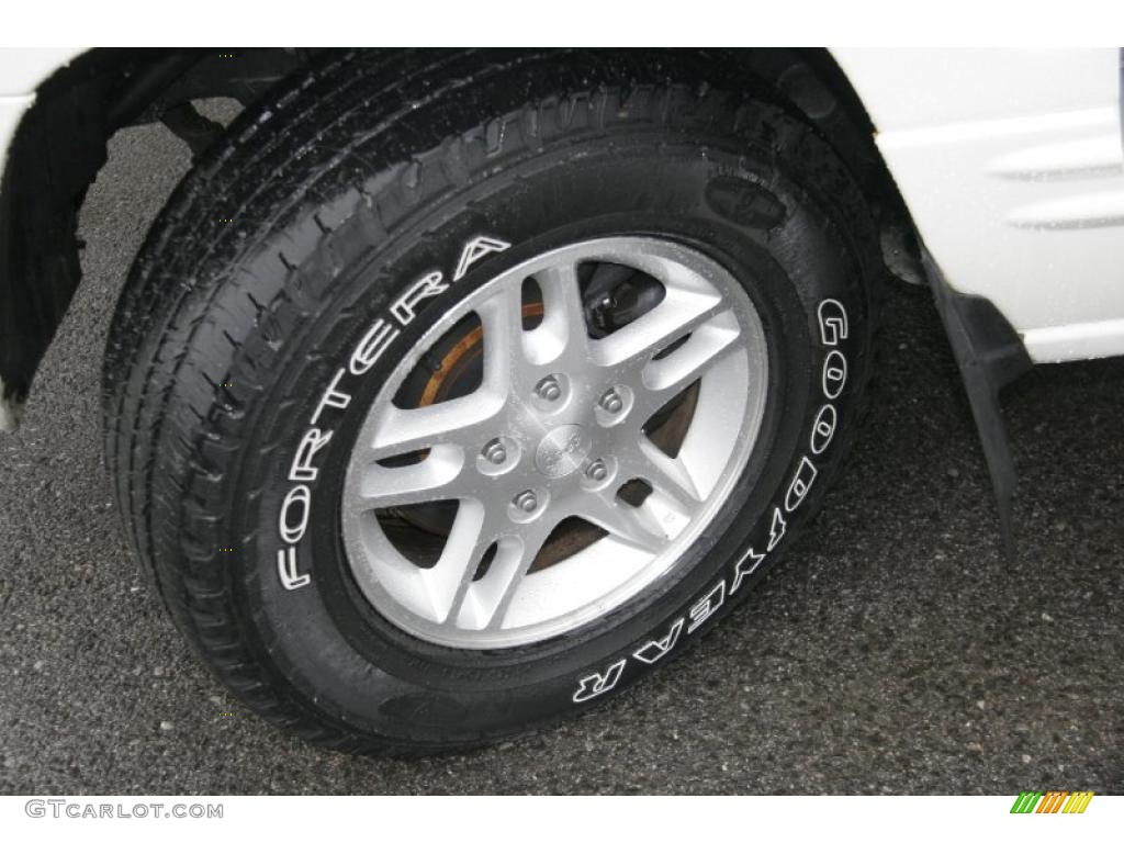 2004 Grand Cherokee Laredo 4x4 - Stone White / Dark Slate Gray photo #11