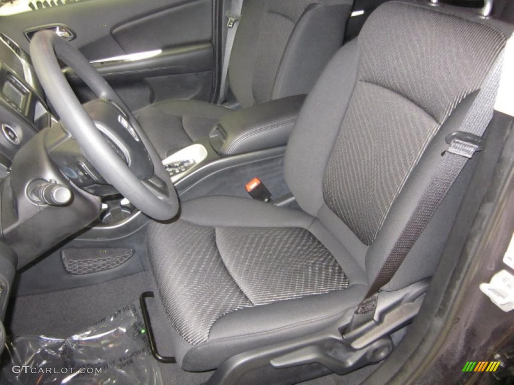 Black Interior 2011 Dodge Journey Express Photo #43476418