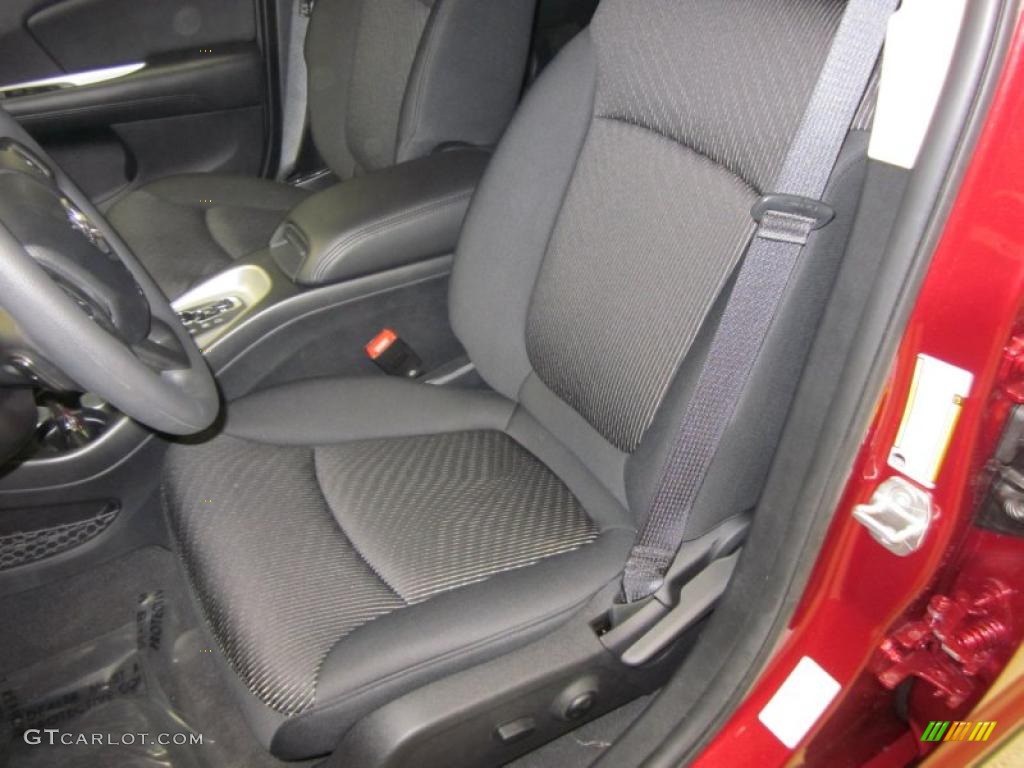 Black Interior 2011 Dodge Journey Mainstreet Photo #43477198