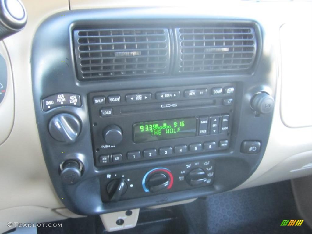 2002 Ranger Edge SuperCab 4x4 - Bright Red / Medium Prairie Tan photo #28