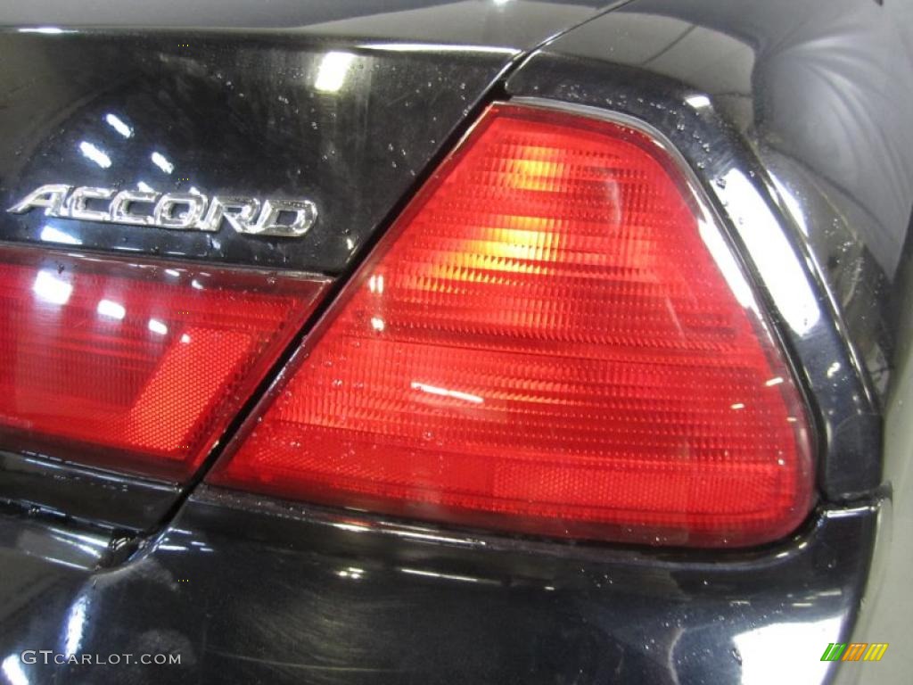 2001 Accord EX Coupe - Nighthawk Black Pearl / Black photo #12
