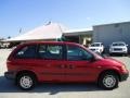 2007 Inferno Red Crystal Pearl Dodge Caravan SE  photo #12