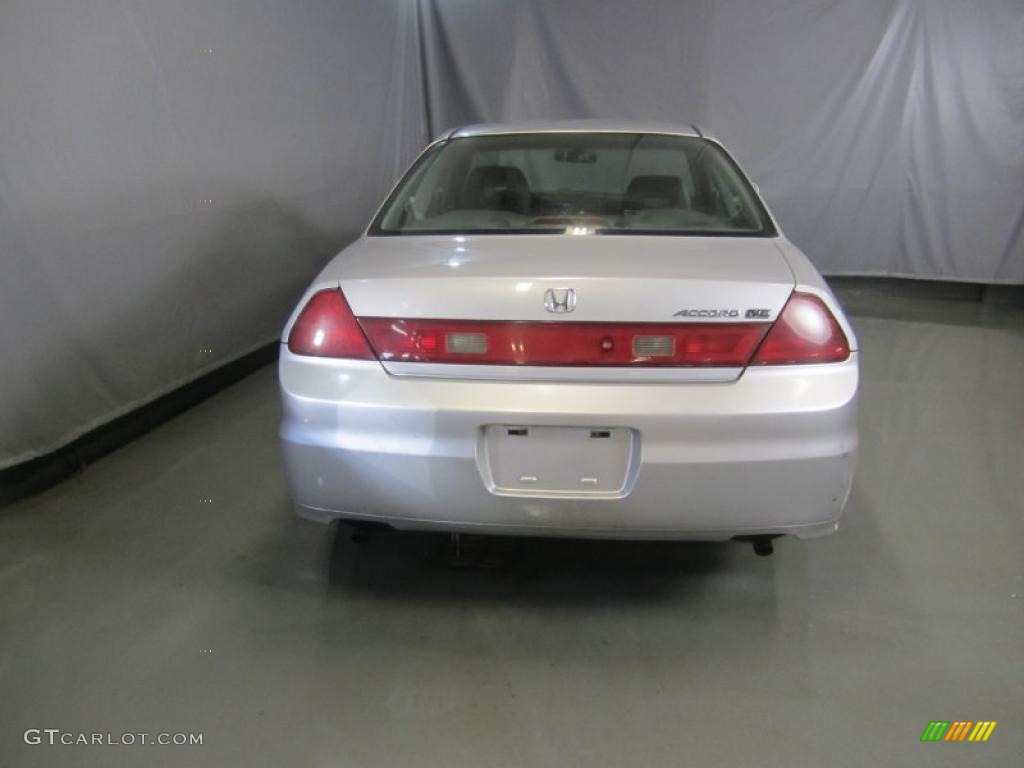 2002 Accord EX V6 Coupe - Satin Silver Metallic / Charcoal photo #10