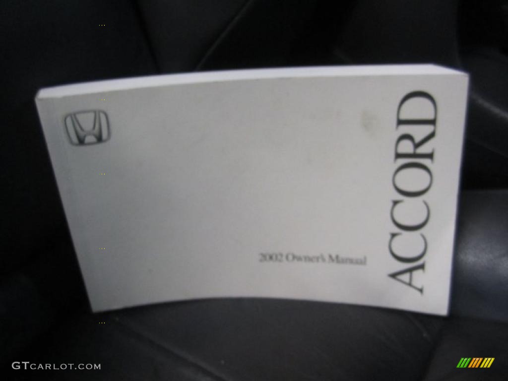 2002 Accord EX V6 Coupe - Satin Silver Metallic / Charcoal photo #21