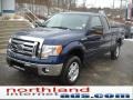 Dark Blue Pearl Metallic - F150 XLT SuperCab 4x4 Photo No. 2