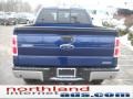 2011 Dark Blue Pearl Metallic Ford F150 XLT SuperCab 4x4  photo #7