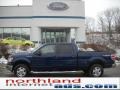 2011 Dark Blue Pearl Metallic Ford F150 XLT SuperCrew 4x4  photo #1