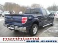 2011 Dark Blue Pearl Metallic Ford F150 XLT SuperCrew 4x4  photo #6