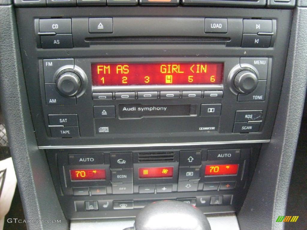 2005 Audi A4 2.0T quattro Sedan Controls Photo #43481787