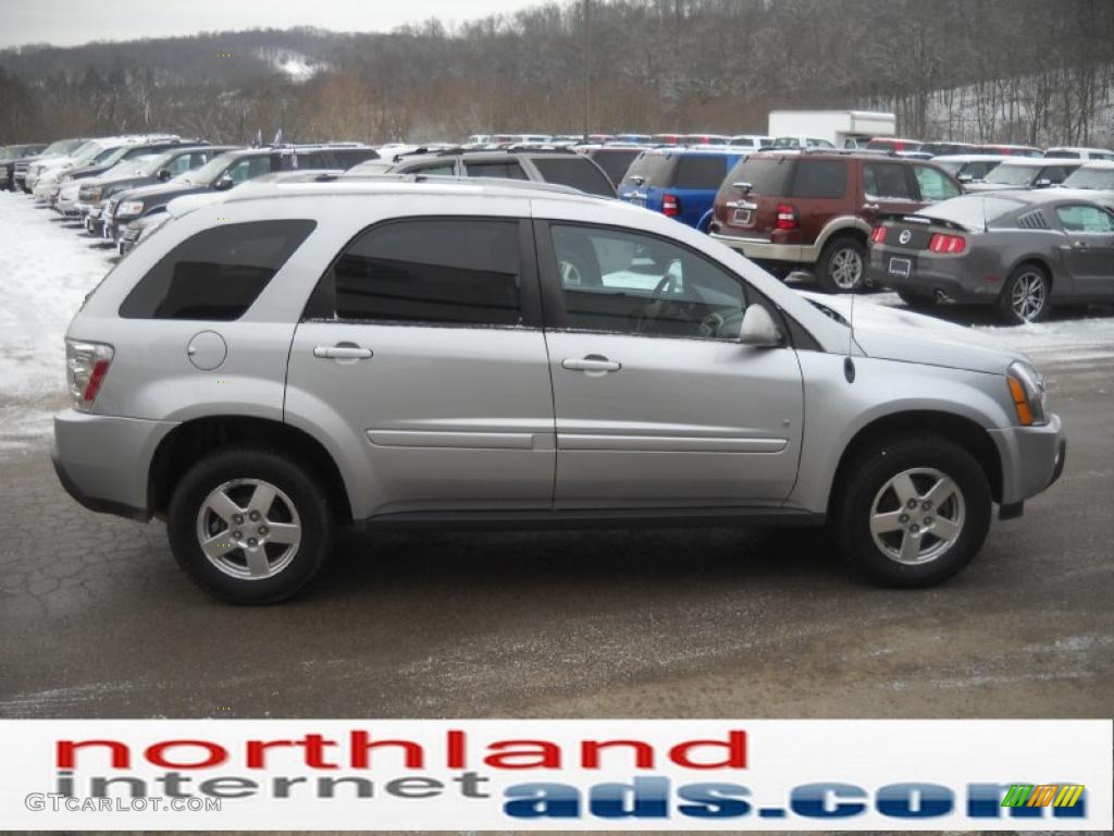 2006 Equinox LT AWD - Galaxy Silver Metallic / Light Gray photo #5