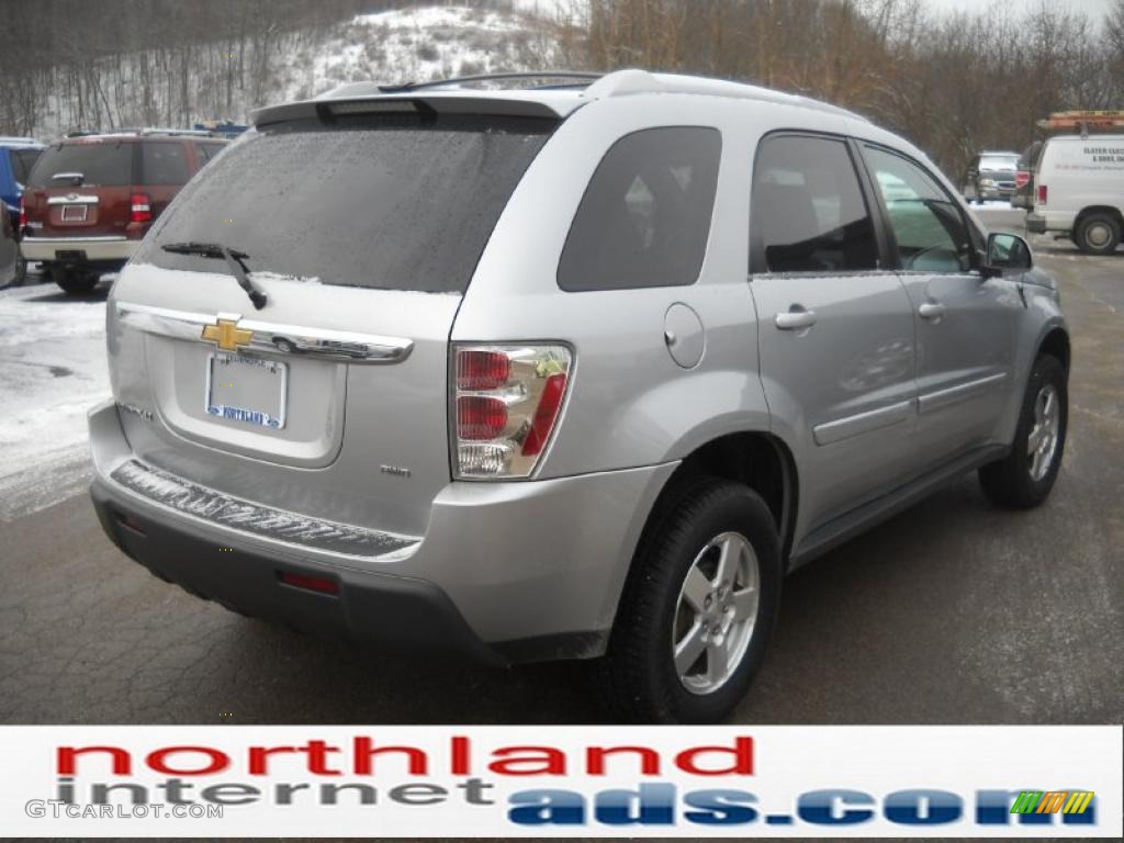 2006 Equinox LT AWD - Galaxy Silver Metallic / Light Gray photo #6