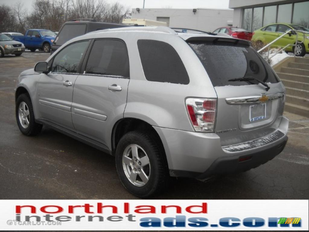 2006 Equinox LT AWD - Galaxy Silver Metallic / Light Gray photo #8