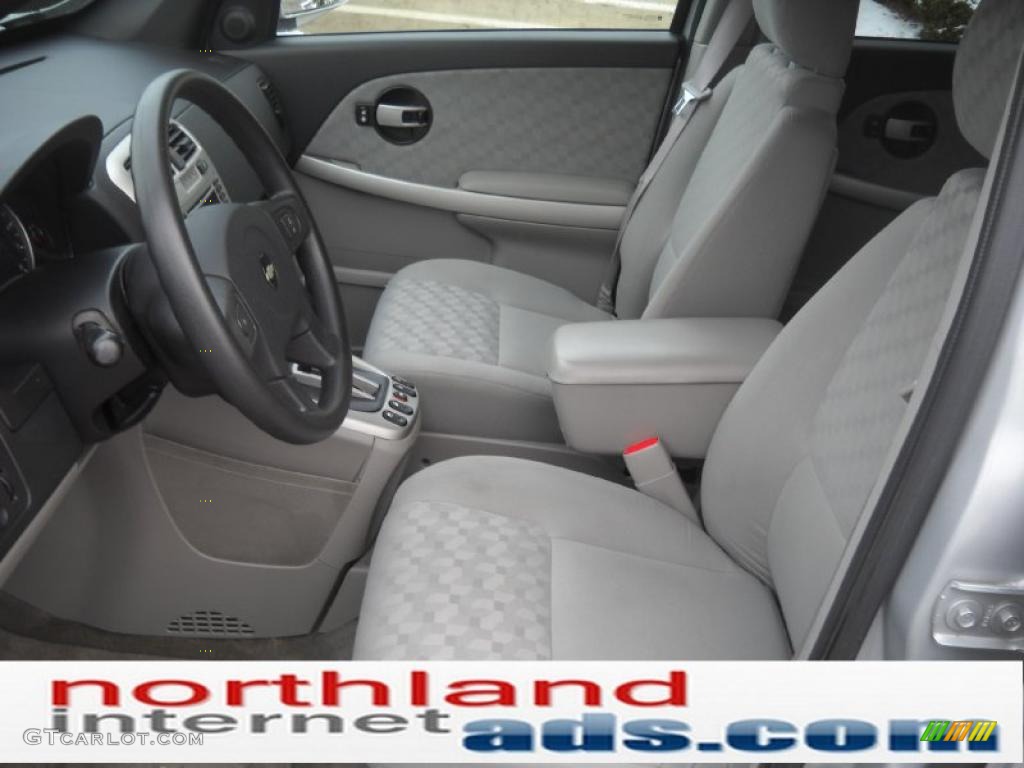 2006 Equinox LT AWD - Galaxy Silver Metallic / Light Gray photo #11
