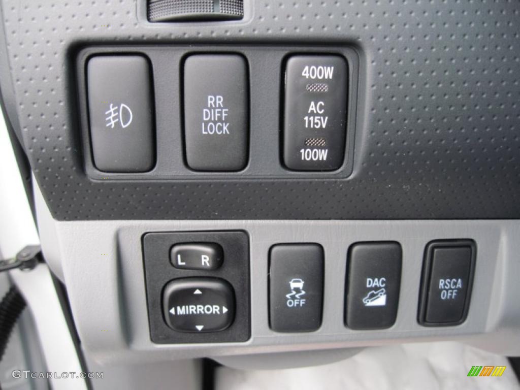 2011 Toyota Tacoma V6 TRD Double Cab 4x4 Controls Photo #43483147
