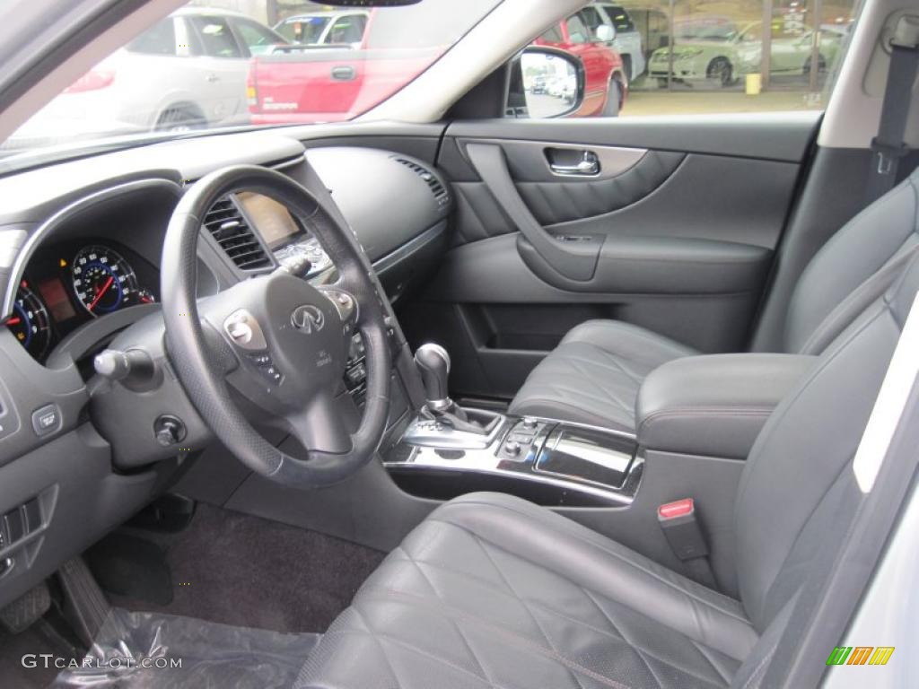 Graphite Interior 2010 Infiniti FX 35 AWD Photo #43483983