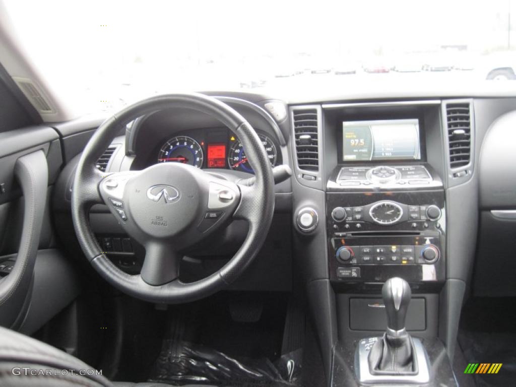 2010 Infiniti FX 35 AWD Graphite Dashboard Photo #43484083
