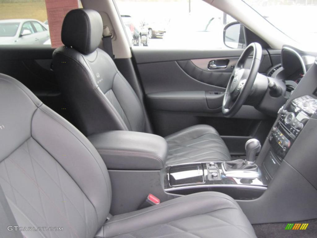 Graphite Interior 2010 Infiniti FX 35 AWD Photo #43484107
