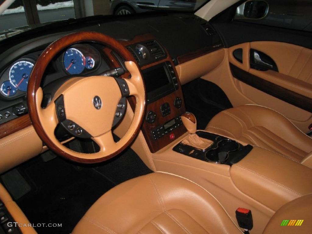 Cuoio Interior 2008 Maserati Quattroporte Standard Quattroporte Model Photo #43484175