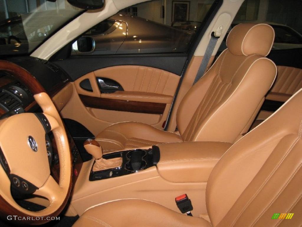 Cuoio Interior 2008 Maserati Quattroporte Standard Quattroporte Model Photo #43484195