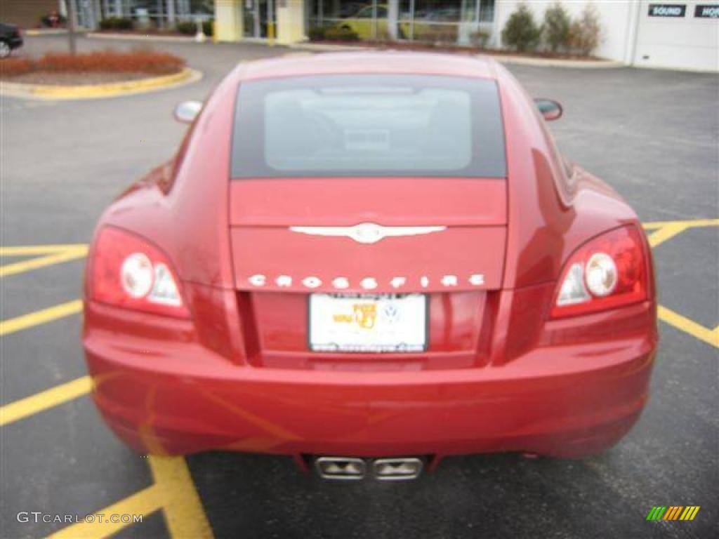 2004 Crossfire Limited Coupe - Blaze Red Crystal Pearl / Dark Slate Gray photo #4