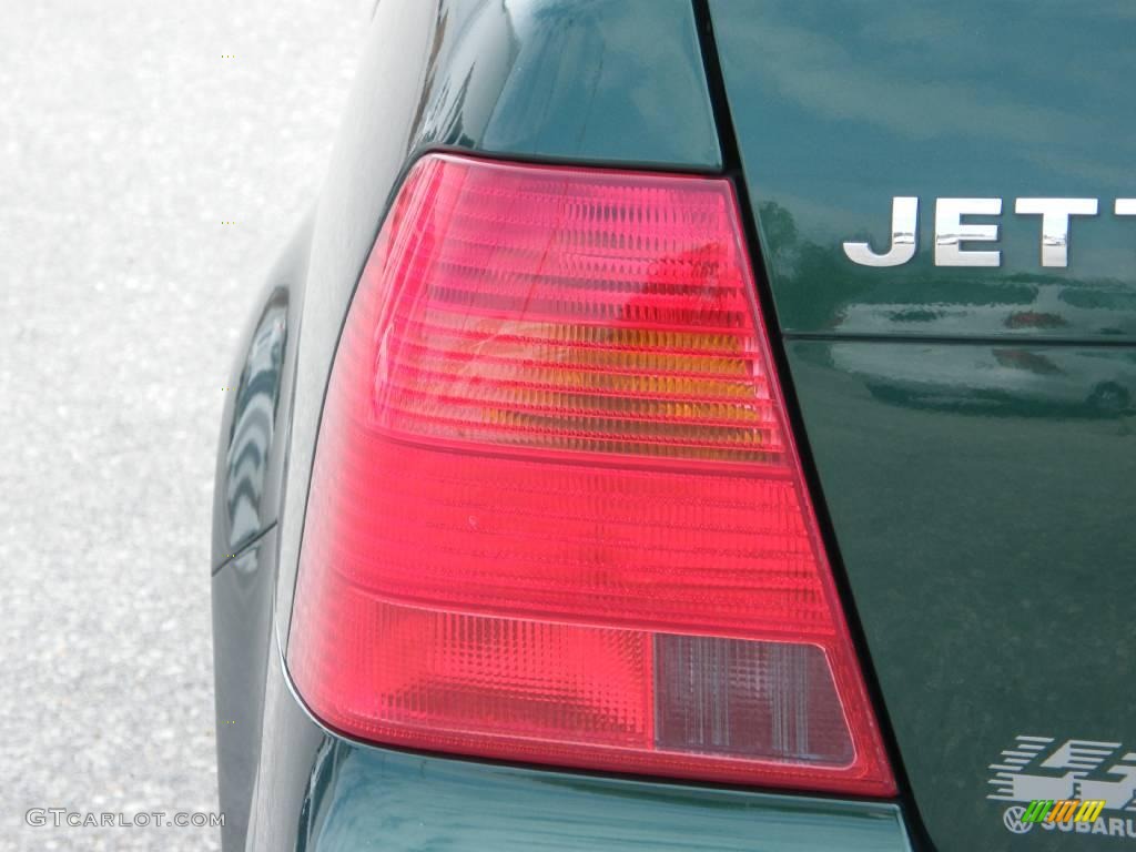 1999 Jetta GLS Sedan - Bright Green Pearl / Beige photo #10